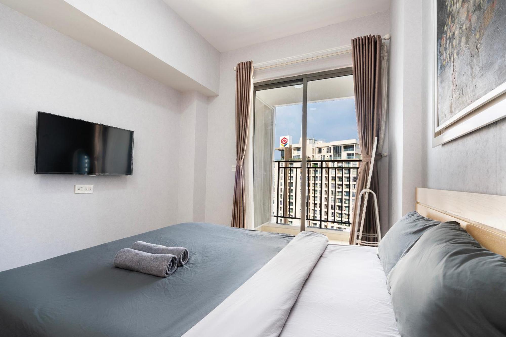 Two-Bedroom Apartment Balcony